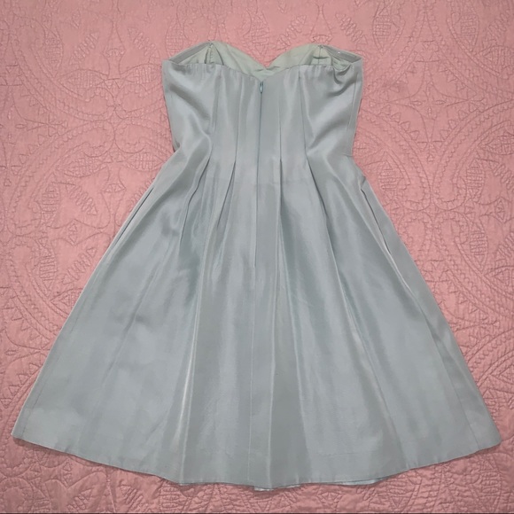 J. Crew | Mint Green Strapless Dress - Picture 3 of 7